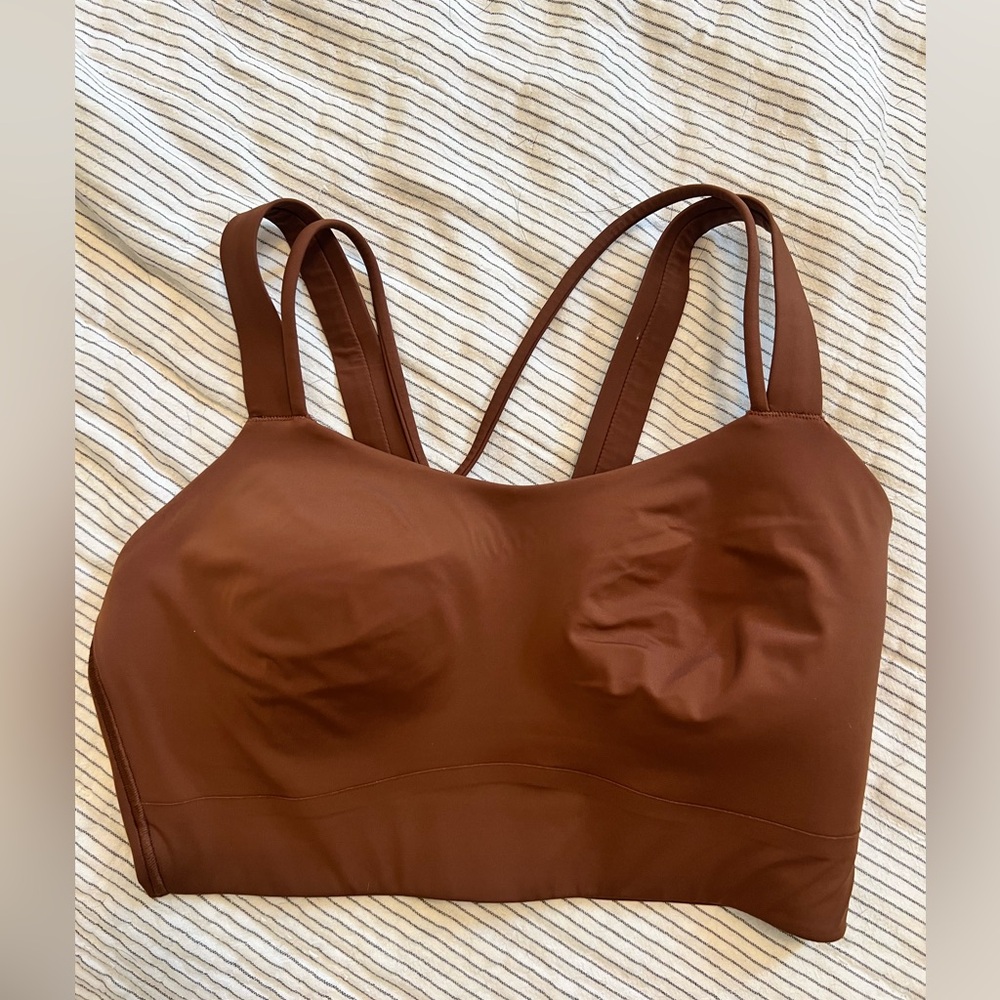 Lululemon Like A Cloud Longline in Roasted Brown Size D/DD